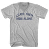 Leave Them Kids Alone Adult Cotton V-neck T-shirt by Tribe Lacrosse