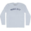 Music City Adult Tri-Blend Long Sleeve T-shirt by Tribe Lacrosse