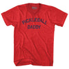 Pickleball Daddy Adult Tri-Blend V-neck T-shirt by Tribe Lacrosse