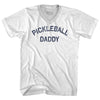 Pickleball Daddy Adult Tri-Blend V-neck T-shirt by Tribe Lacrosse