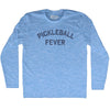 Pickleball Fever Adult Tri-Blend Long Sleeve T-shirt by Tribe Lacrosse