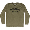 Pickleball Fever Adult Tri-Blend Long Sleeve T-shirt by Tribe Lacrosse