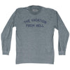 The Vacation From Hell Adult Tri-Blend Long Sleeve T-shirt by Tribe Lacrosse