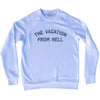 The Vacation From Hell Adult Tri-Blend Sweatshirt by Tribe Lacrosse