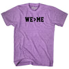 We Greater Than Me Adult Tri-Blend T-shirt by Tribe Lacrosse