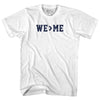 We Greater Than Me Youth Cotton T-shirt by Tribe Lacrosse